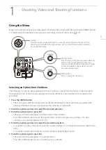 Предварительный просмотр 5 страницы Canon ME20F-SHN Button Operation Manual