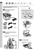 Предварительный просмотр 2 страницы Canon MF552dw Setup Manual