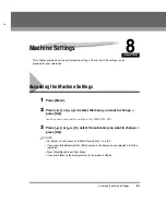 Preview for 83 page of Canon MF5750 - ImageCLASS B/W Laser Facsimile Manual