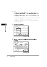 Предварительный просмотр 120 страницы Canon MF7280 - ImageCLASS B/W Laser Sending Manual