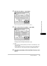 Предварительный просмотр 223 страницы Canon MF7280 - ImageCLASS B/W Laser Sending Manual