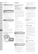 Предварительный просмотр 72 страницы Canon MF832Cdw Important Safety Instructions Manual