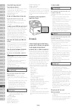 Предварительный просмотр 104 страницы Canon MF832Cdw Important Safety Instructions Manual