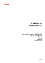 Canon MG6600 Series Online Manual предпросмотр