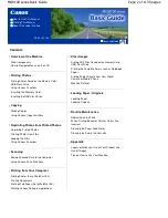 Предварительный просмотр 2 страницы Canon MG8100 series On-Screen Manual