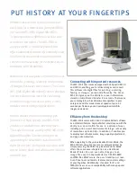 Предварительный просмотр 2 страницы Canon Microfilm Scanner 350II Brochure & Specs