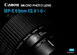 Canon MP-E 65mm f/2.8 1-5x Macro Photo Instruction preview
