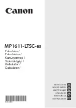 Canon MP1611-LTSC-es Instructions Manual preview