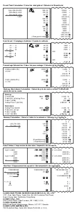 Preview for 2 page of Canon MP18DII User Manual