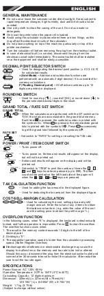 Preview for 3 page of Canon MP18DII User Manual