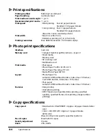 Предварительный просмотр 95 страницы Canon MP730 - MultiPASS Color Inkjet Quick Reference Manual