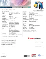 Предварительный просмотр 4 страницы Canon MS-350 Brochure & Specs