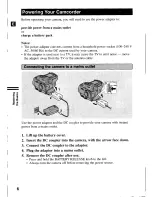 Предварительный просмотр 6 страницы Canon MV 1 Instruction Manual