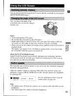 Предварительный просмотр 13 страницы Canon MV 1 Instruction Manual