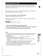 Предварительный просмотр 29 страницы Canon MV 1 Instruction Manual