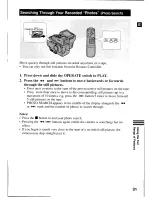 Предварительный просмотр 31 страницы Canon MV 1 Instruction Manual