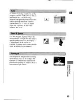 Предварительный просмотр 35 страницы Canon MV 1 Instruction Manual