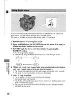 Предварительный просмотр 40 страницы Canon MV 1 Instruction Manual