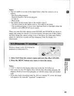 Предварительный просмотр 41 страницы Canon MV 1 Instruction Manual