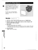 Предварительный просмотр 50 страницы Canon MV 1 Instruction Manual