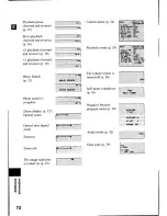 Предварительный просмотр 72 страницы Canon MV 1 Instruction Manual