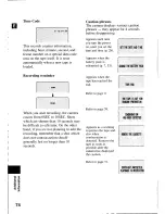 Предварительный просмотр 74 страницы Canon MV 1 Instruction Manual