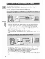 Preview for 20 page of Canon MV 10 i Instruction Manual