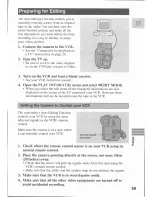 Preview for 59 page of Canon MV 10 i Instruction Manual