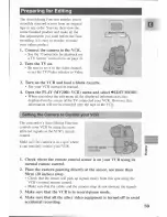 Preview for 59 page of Canon MV 200 Instruction Manual