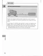 Preview for 70 page of Canon MV 200 Instruction Manual