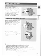 Предварительный просмотр 19 страницы Canon MV 3 i Instruction Manual