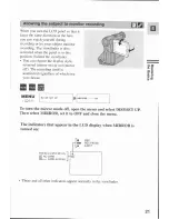 Предварительный просмотр 21 страницы Canon MV 3 i Instruction Manual