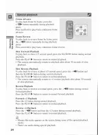 Предварительный просмотр 24 страницы Canon MV 3 i Instruction Manual