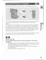 Предварительный просмотр 49 страницы Canon MV 3 i Instruction Manual