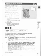 Предварительный просмотр 73 страницы Canon MV 3 i Instruction Manual