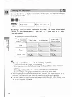 Предварительный просмотр 76 страницы Canon MV 3 i Instruction Manual