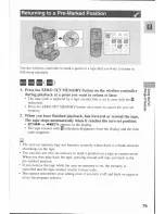 Preview for 79 page of Canon MV 3 i Instruction Manual