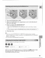 Предварительный просмотр 93 страницы Canon MV 3 i Instruction Manual