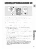 Предварительный просмотр 97 страницы Canon MV 3 i Instruction Manual