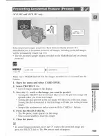 Предварительный просмотр 103 страницы Canon MV 3 i Instruction Manual