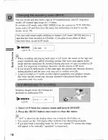 Preview for 18 page of Canon MV 30 Instruction Manual