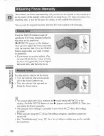 Preview for 70 page of Canon MV 30 Instruction Manual