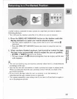 Preview for 77 page of Canon MV 30 Instruction Manual