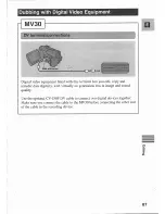 Preview for 87 page of Canon MV 30 Instruction Manual