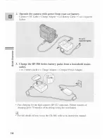 Preview for 14 page of Canon MV 300 i Instruction Manual