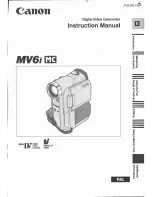 Canon MV 6 I MC Instruction Manual preview