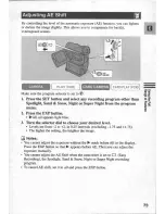 Preview for 73 page of Canon MV 6 I MC Instruction Manual