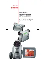 Preview for 1 page of Canon MV MV600 Brochure & Specs