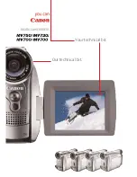 Preview for 1 page of Canon MV MV700 Brochure & Specs