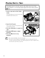 Preview for 30 page of Canon MV MVX 200 Instruction Manual